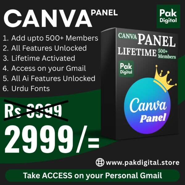 Canva Pro Panel