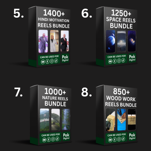 18000+ Reels Bundle by PakDigital
